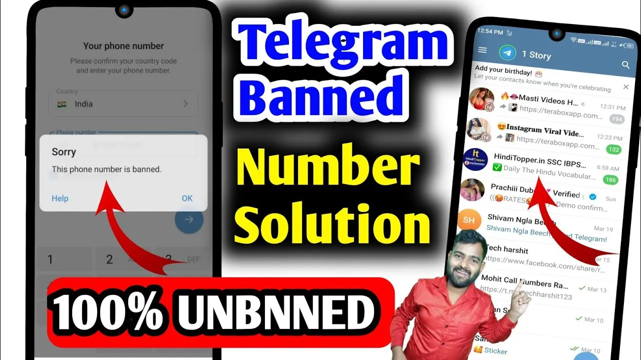 How To Unban Telegram Number Telegram number banned Solution  This 