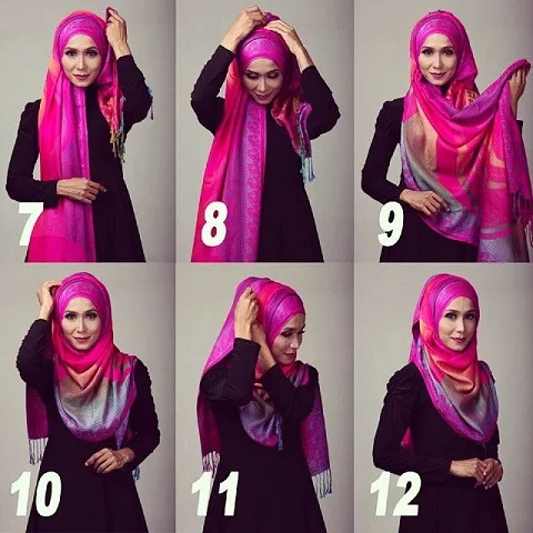 How to Wear Hijab Step by Step Tutorial in 15 Styles