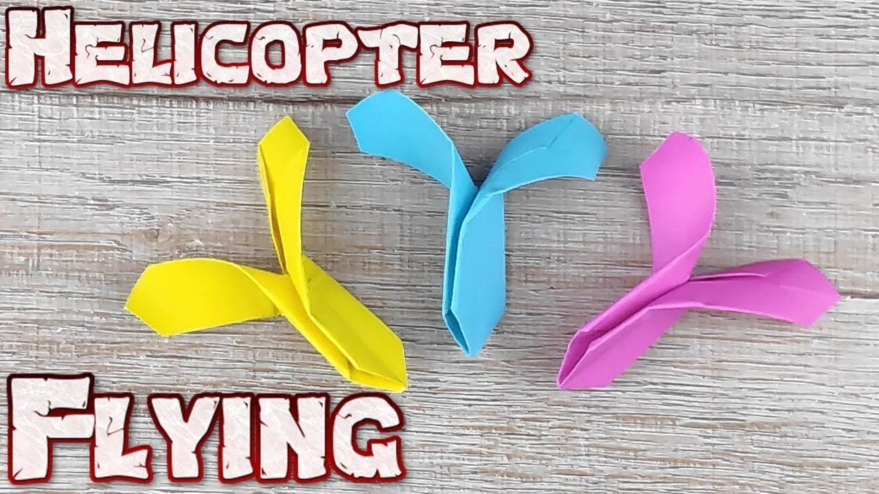 How to make a paper helicopter  Artofit