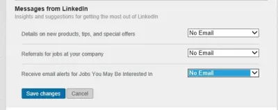 How to Unsubscribe from LinkedIn Email Notifications