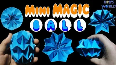 Crafting a Paper Magic Ball Dragon Egg