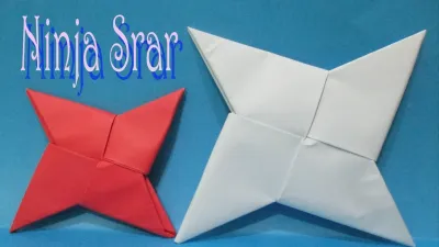 Easy Crafting Guide to Make a Paper Ninja Star