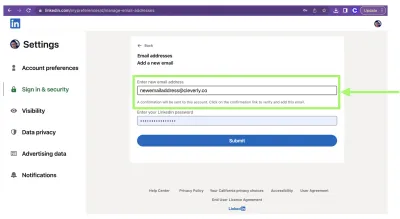 How to Change Your Primary Email Address on LinkedIn
