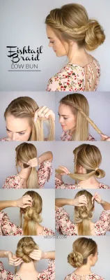 Quick and Simple Tutorials for Creating Bun Hairstyles