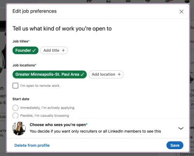 Where to Find Saved Jobs in LinkedIn