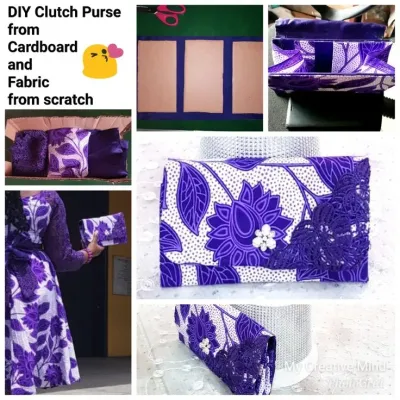 Crafting a Stylish Clutch Purse from Cardboard