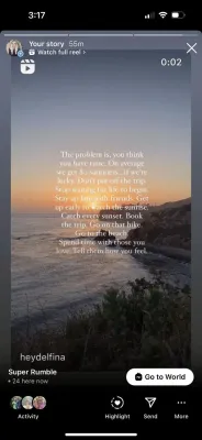 Understanding the Super Rumble Trend on Instagram Stories