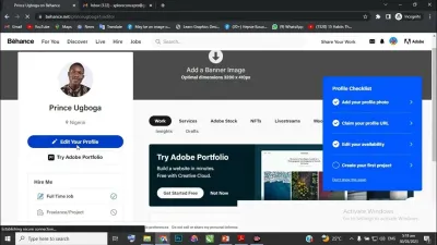 How to Open a Second Behance Account