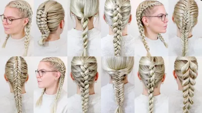 How to Make Braids in Your Hair with Easy Hair Tutorials on Dailymotion