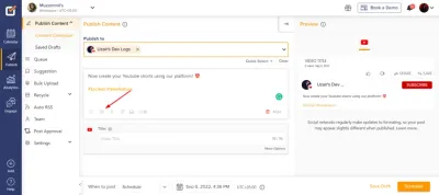 Scheduling Shorts on YouTube for Effective Content Planning