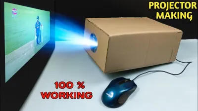 How to Make a Projector at Home with an Easy DIY Guide