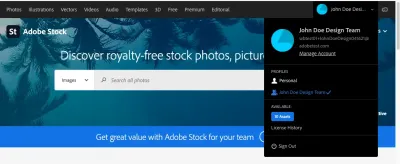 Access and Download Your Purchased Adobe Stock Images