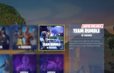 Duration and Rules of a Team Rumble Match in Fortnite