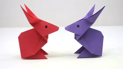 Create an Origami Rabbit Easily