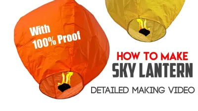 Easy DIY Guide to Making Sky Lanterns