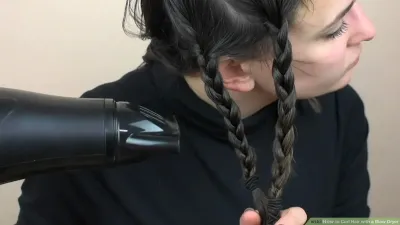 How to Curl Hair with a Blow Dryer