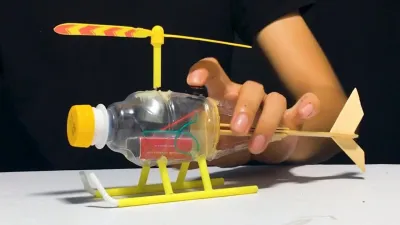 How to Make a Flying Helicopter at Home