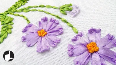 Mastering Ribbon Work Embroidery for Beginners