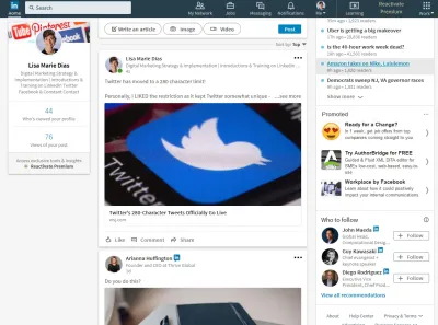 How to Link a Company in a LinkedIn Post