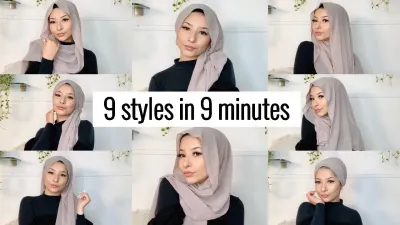 How to Wear a Simple Hijab Step by Step on Dailymotion