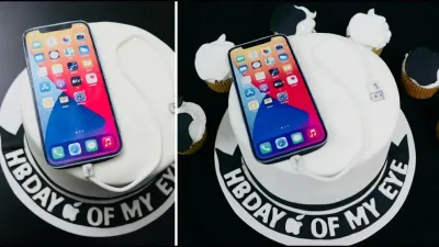 How to Create an iPhone Themed Cake