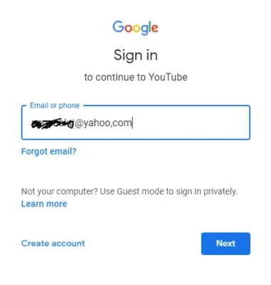 Login to YouTube Without a Google Account for More Options