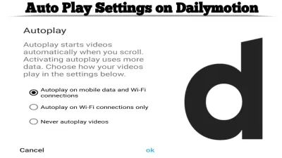 How to Change Settings on My Dailymotion Account