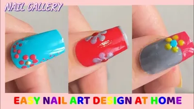 Creative Nail Art Tutorial on Dailymotion