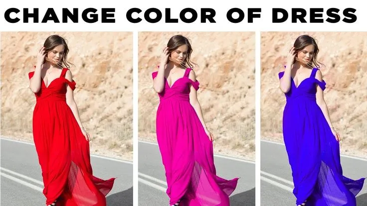 How to Change Dress Color in Photoshop CS6