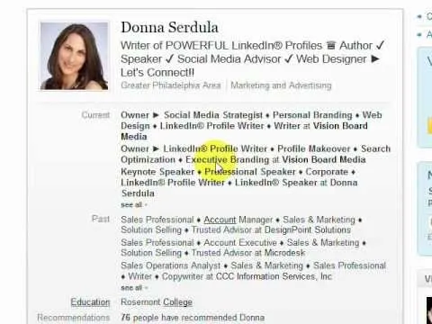 How to Add Bullets to Your LinkedIn Profile  YouTube