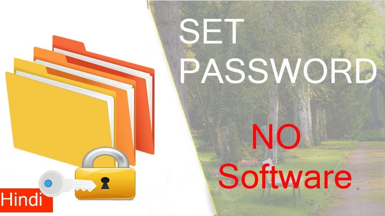 How to Set Passwords on Folders in Windows 7 Safely