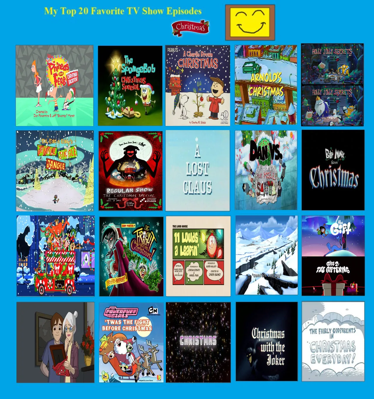 Top 20 Favorite Animated Christmas Specials by supercrashthehedgeho on 