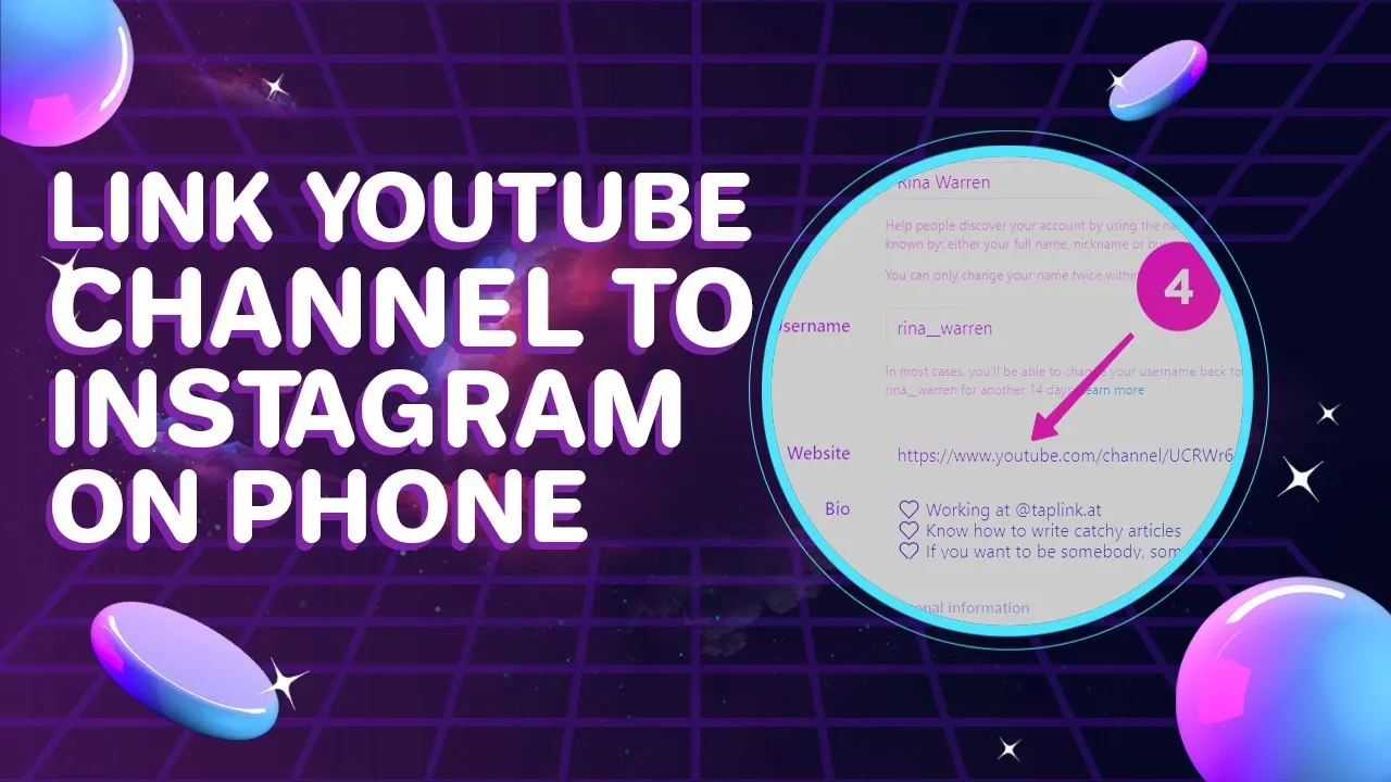 How to Link Your YouTube Channel to Instagram on Phone 2024  Initial 