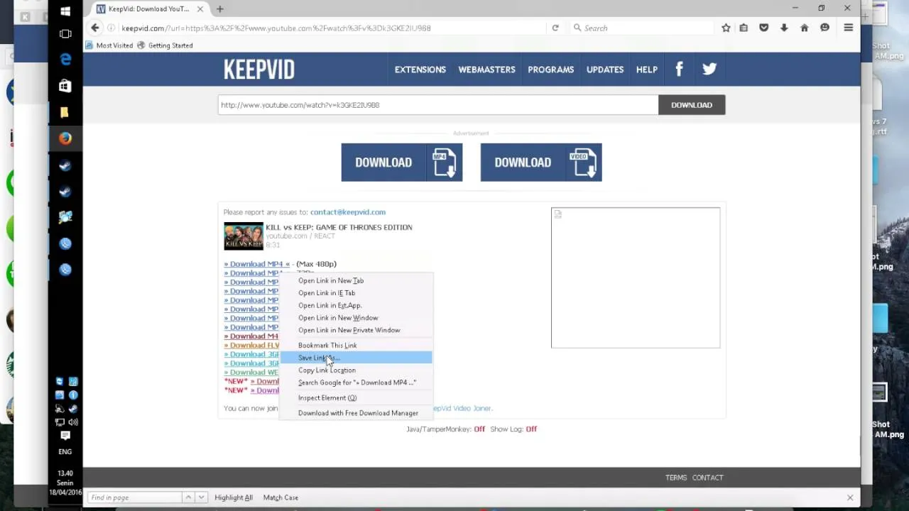 How to Download Dailymotion Videos Using KeepVid