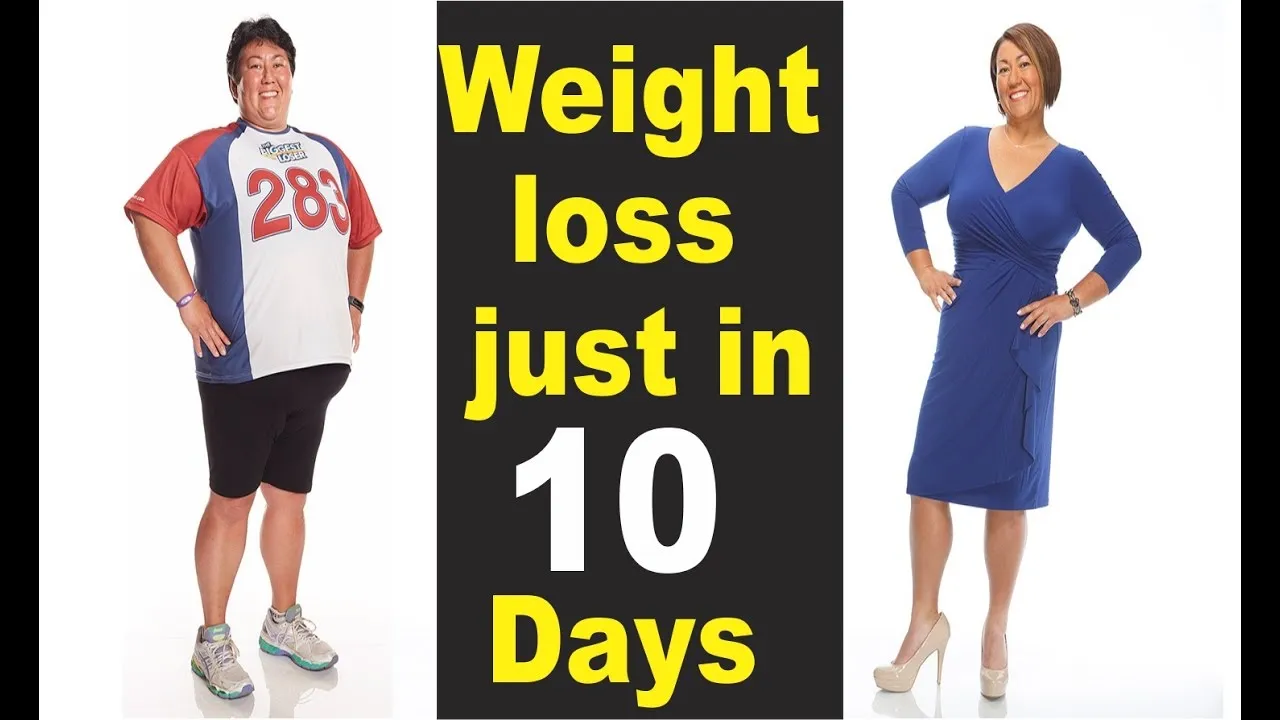 HOW TO LOSE WEIGHT FAST 10Kg in 10 Days  YouTube