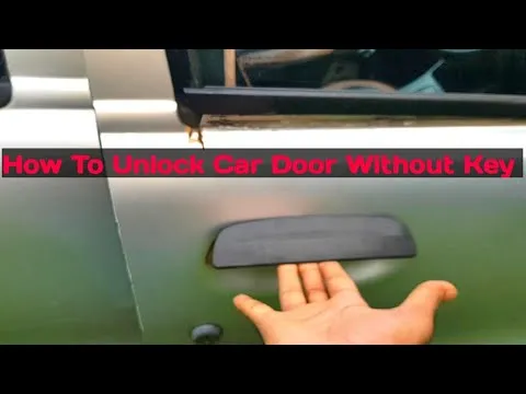 Unlock any Cars door without key in just 2 minutes  How to unlock Car 