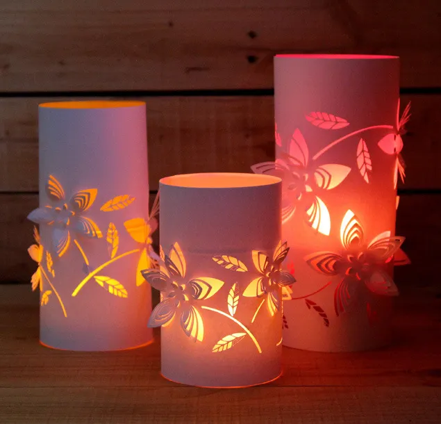 DIY Dimensional Paper Lanterns Tutorial  DIY Tag