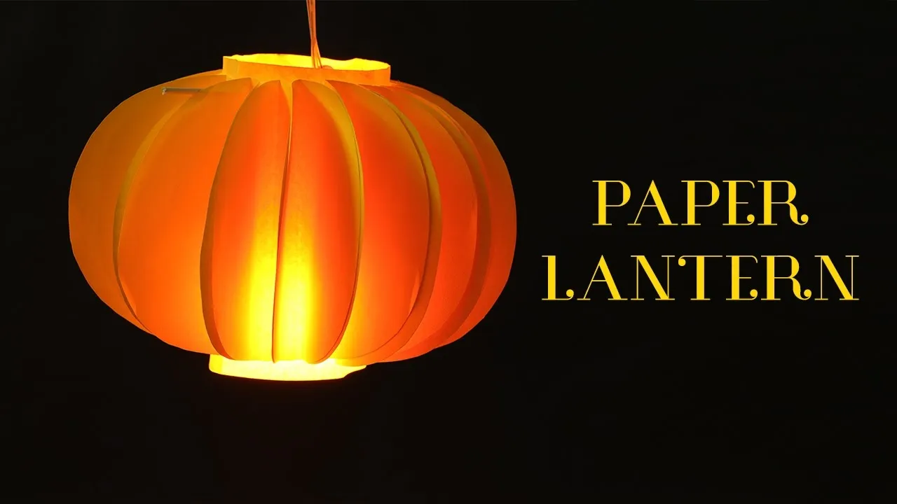 How to Create Beautiful Round Paper Lanterns