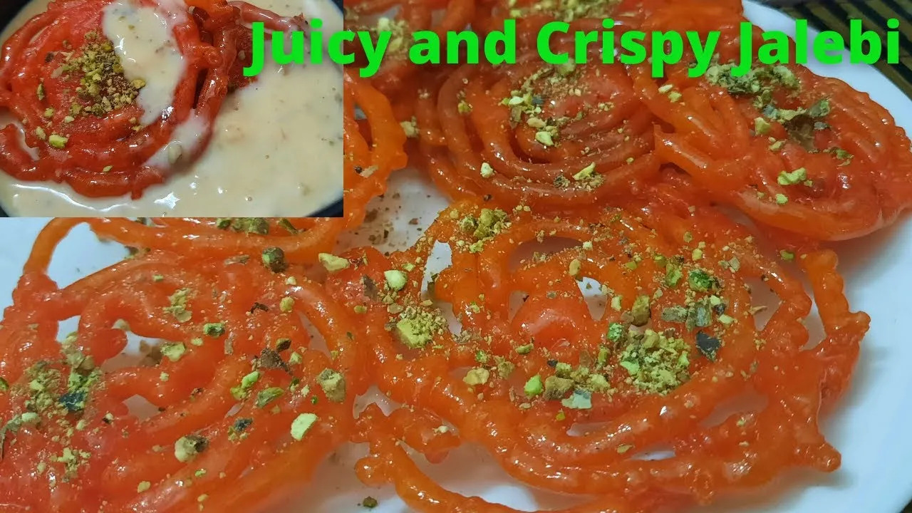 Fast and Easy Jalebi Recipe Juicy and Crunchy Jalebi in Urdu Milk 