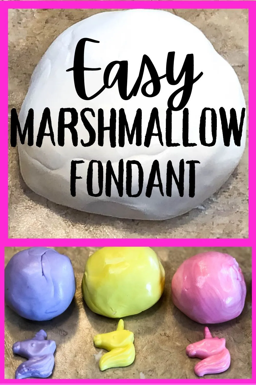 Easy to make fondant recipe with marshmallows  Artofit