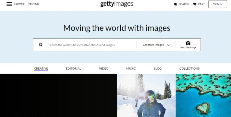 How to Search Getty Images by Photographer