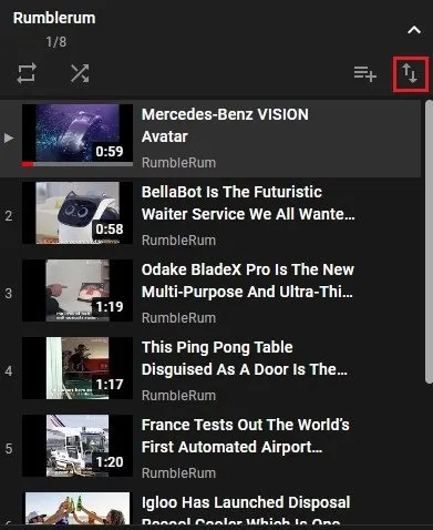 Reverse a YouTube Playlist and Restore Your Watch History