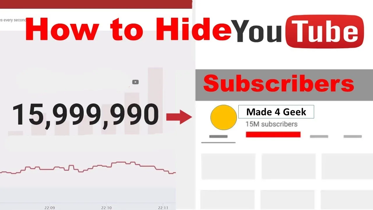 How to Hide Subscribers on Youtube 2021  Hide Youtube Channel Subs 