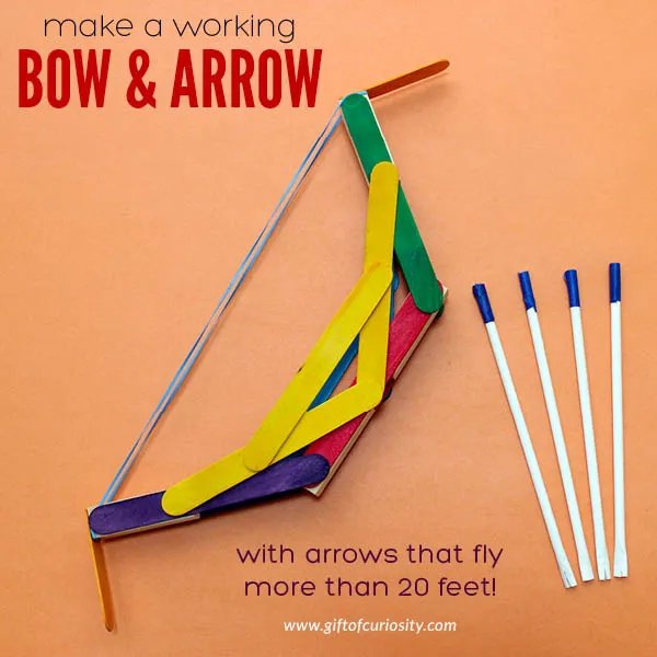 How to Make a Paper Bow and Arrow