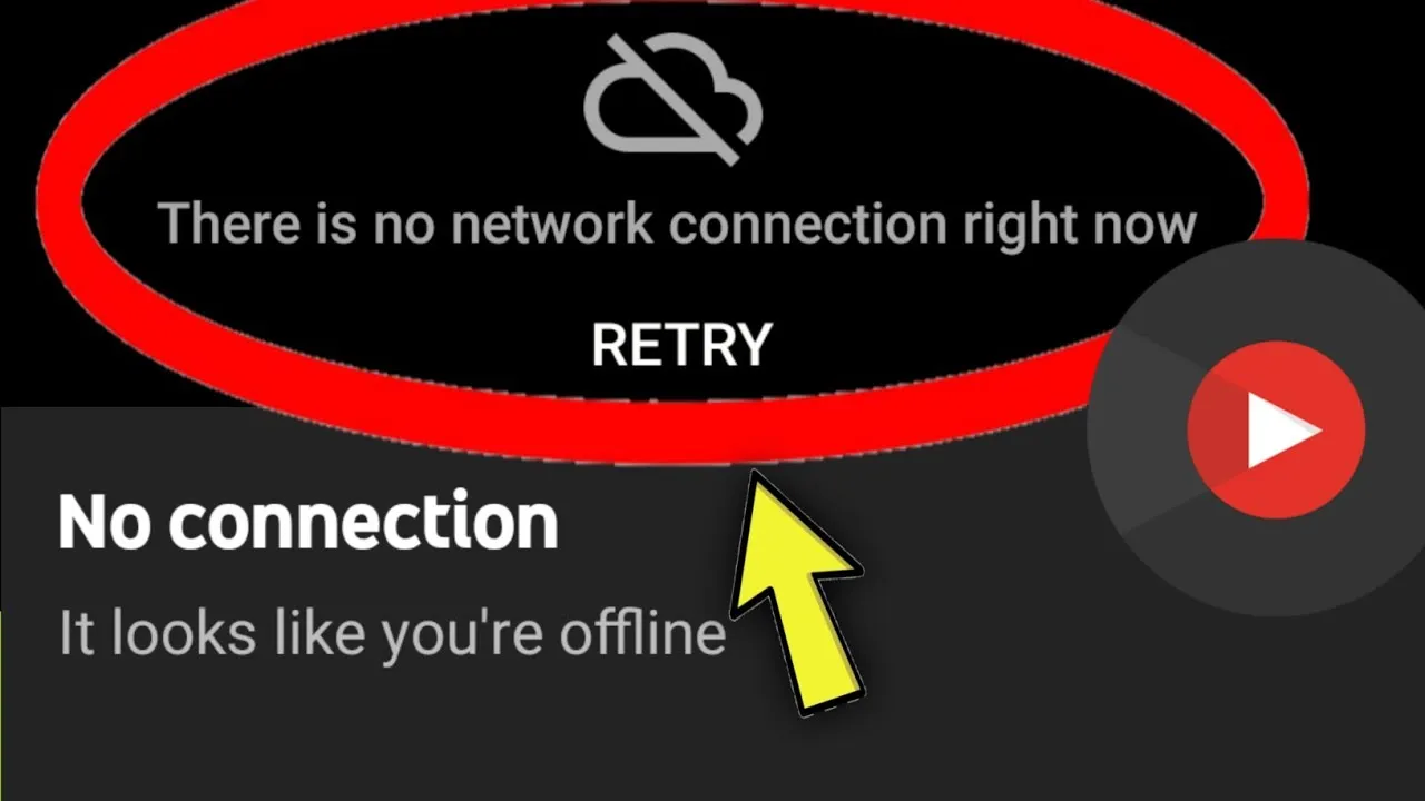 YouTube Music No Connection  There is no Connection Right now its 
