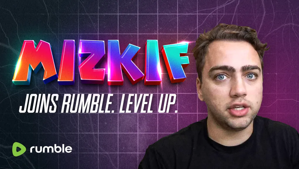 Rumble Adds Mizkif to Growing Lineup of Gaming Creators  Rumble