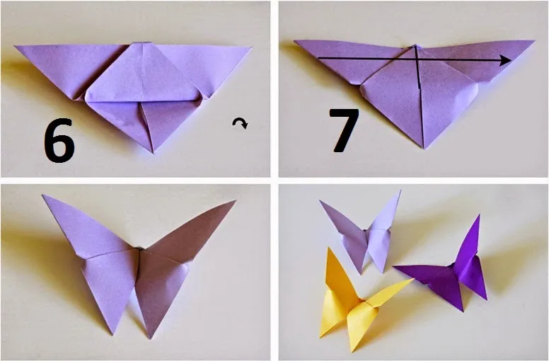 How to make Origami Butterfly  Origami Paper