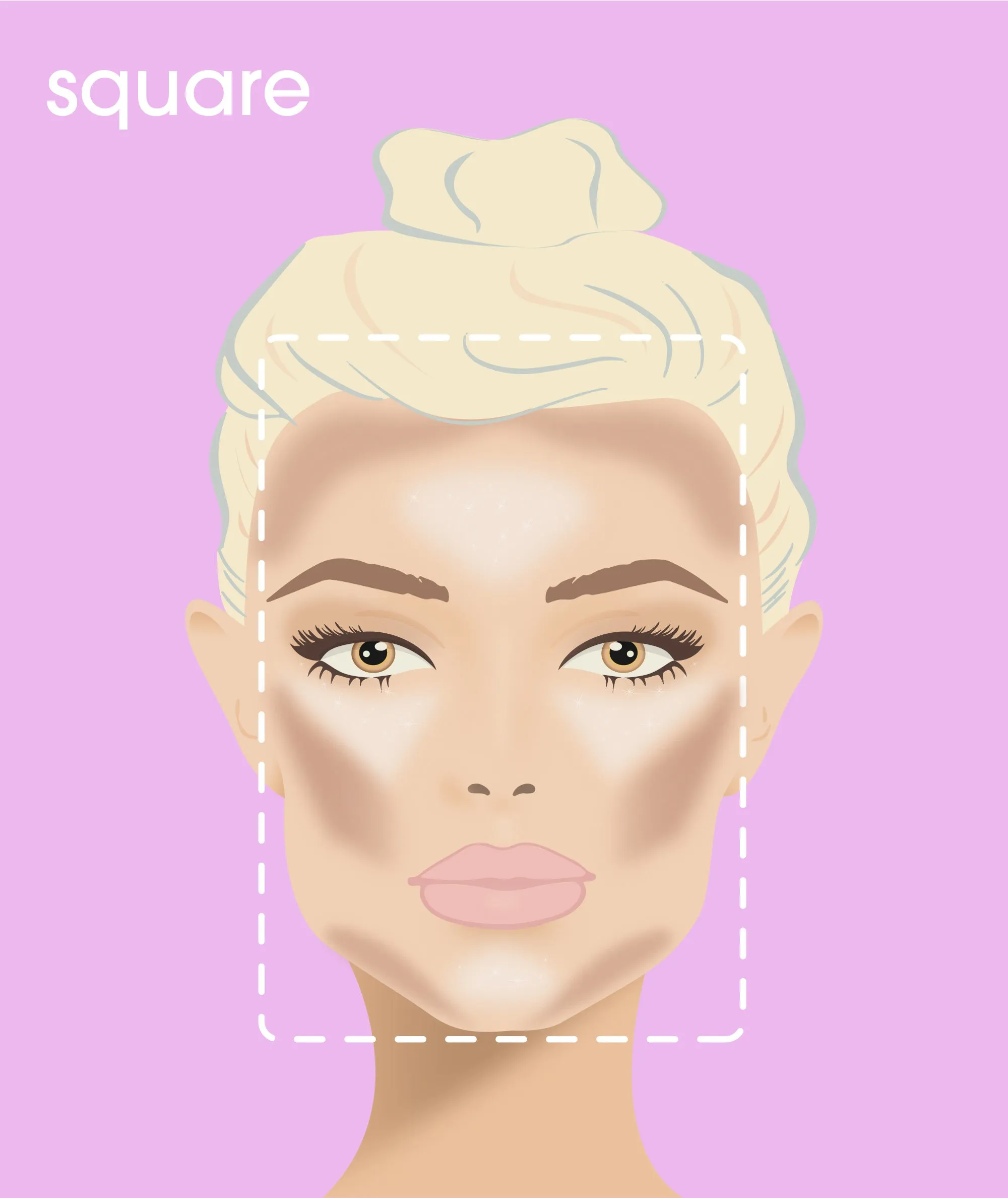 How To Contour Different Face Shapes  Monroe Bestudy