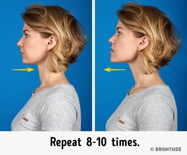 The 7 Most Effective Exercises to Get Rid of a Double Chin  Chin 