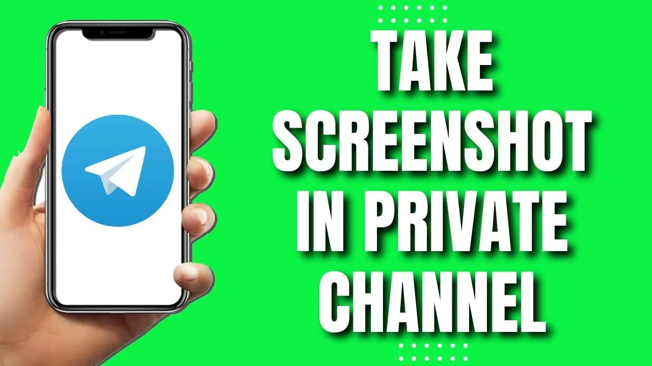 How to Take Screenshot in Telegram Private Channel NEW 2023  YouTube